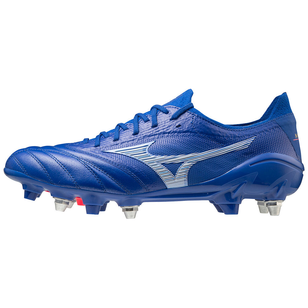 Mens Mizuno Morelia Neo 3 beta Japan Mix Soccer Cleats Blue/White Philippines (MZVBEF039)